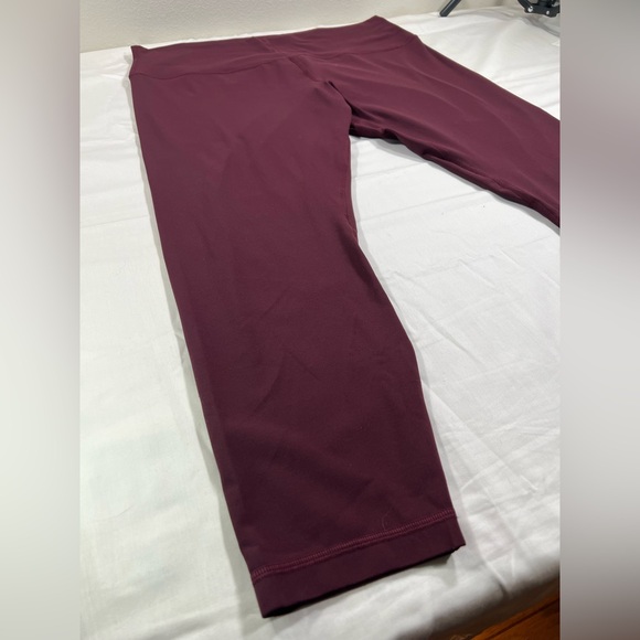 Lululemon Align High-Rise Pant Red Merlot size 18 - Picture 5 of 7